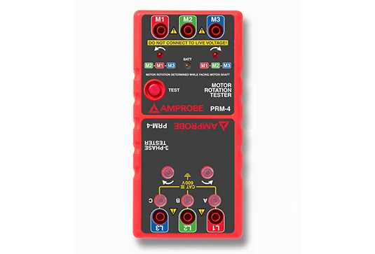 Amprobe Electrical Testers PRM-4 testeur d’ordre des phases et rotation moteur
