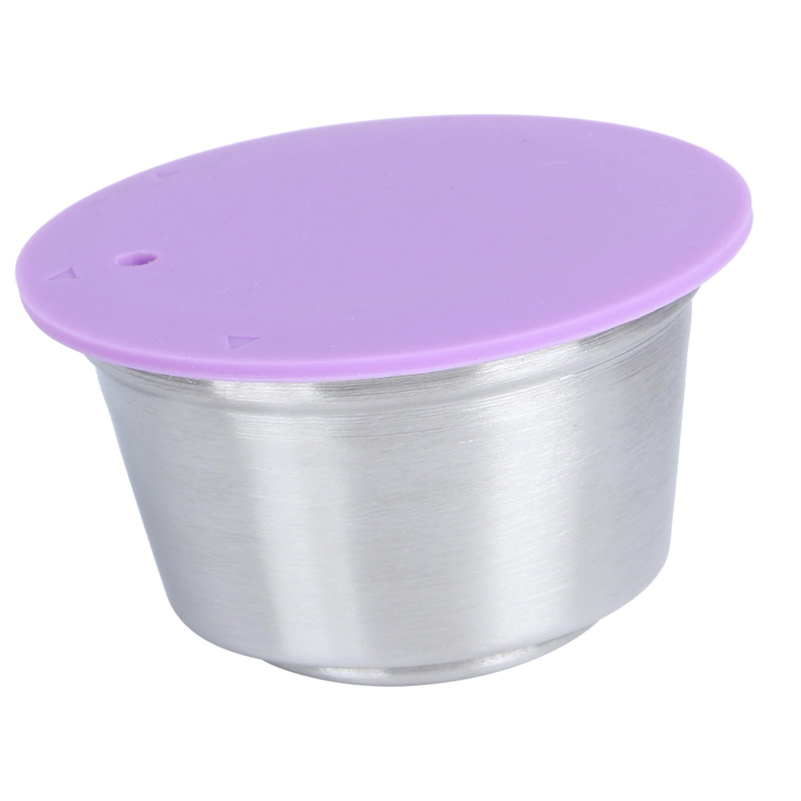 Omabeta Kitchen Appliances capsule de café réutilisable violette en acier inoxydable