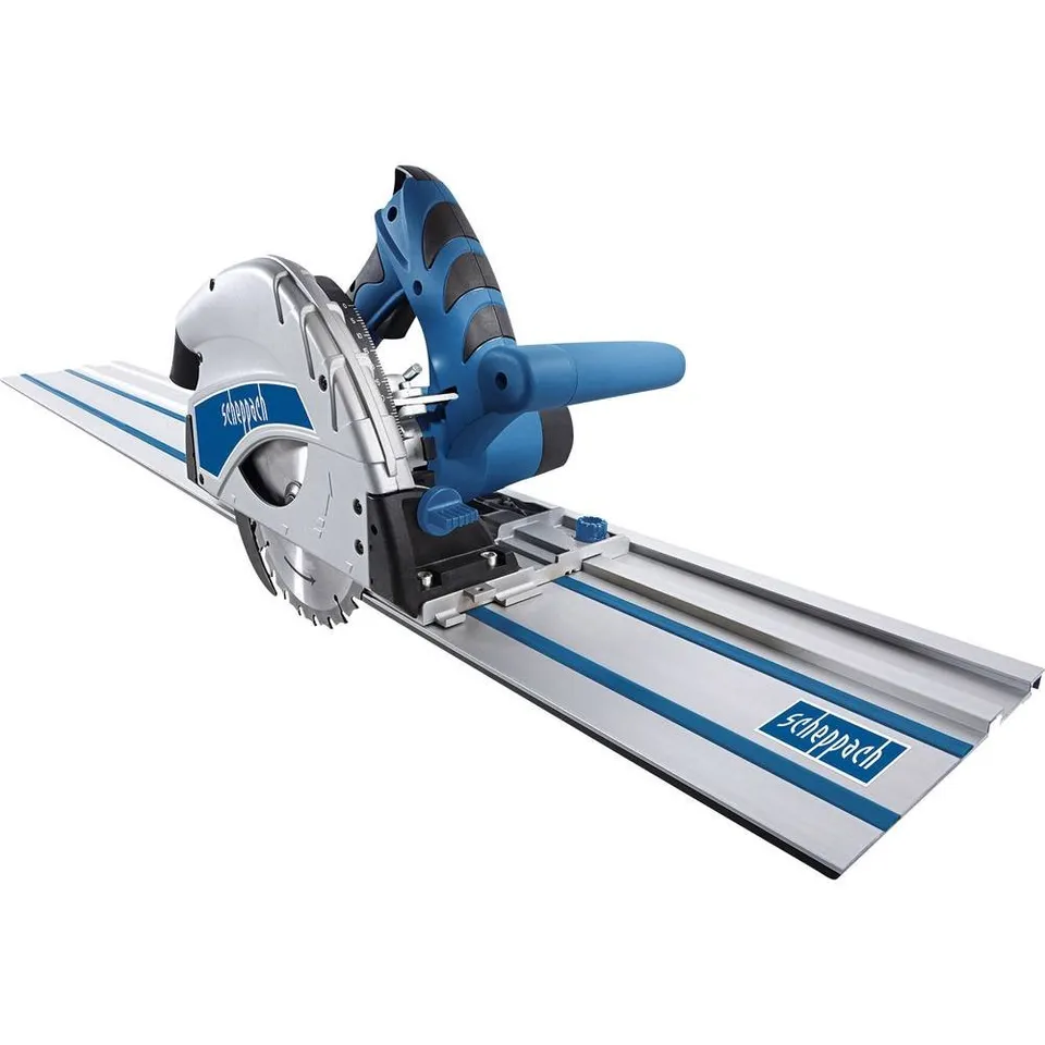 Scheppach PLANA Series PL55 scie plongeante avec 2 rails de 700 mm