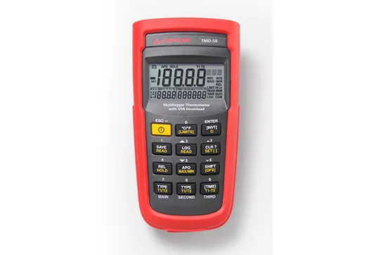 Amprobe HVAC Tools TMD-56 thermomètre numérique multi-enregistrement double entrée