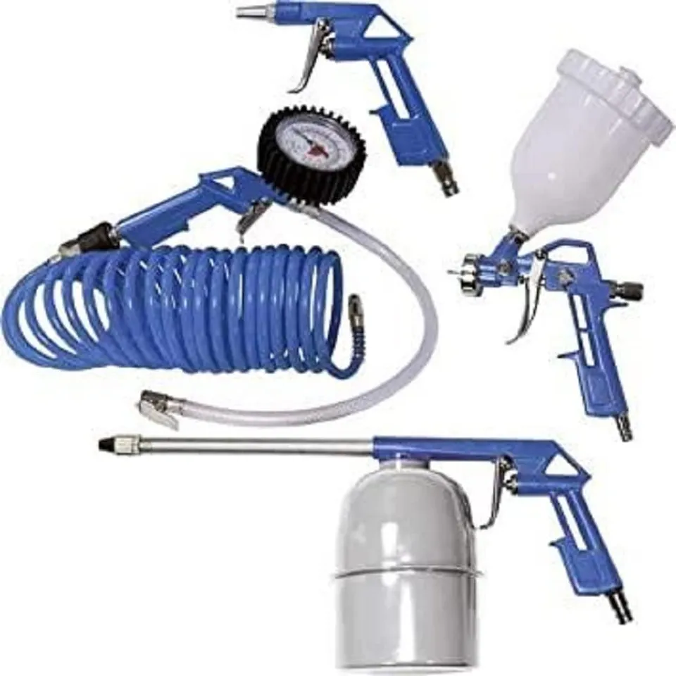 Scheppach HC Series 3906101704 ensemble de 5 accessoires à air comprimé