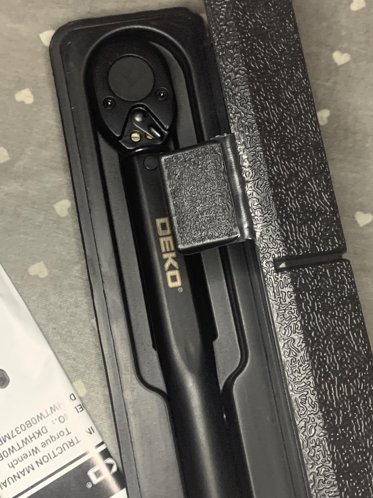 DEKOPRO SOCKET SET clé dynamométrique à cliquet 3/8 po 13,6–108,5 Nm