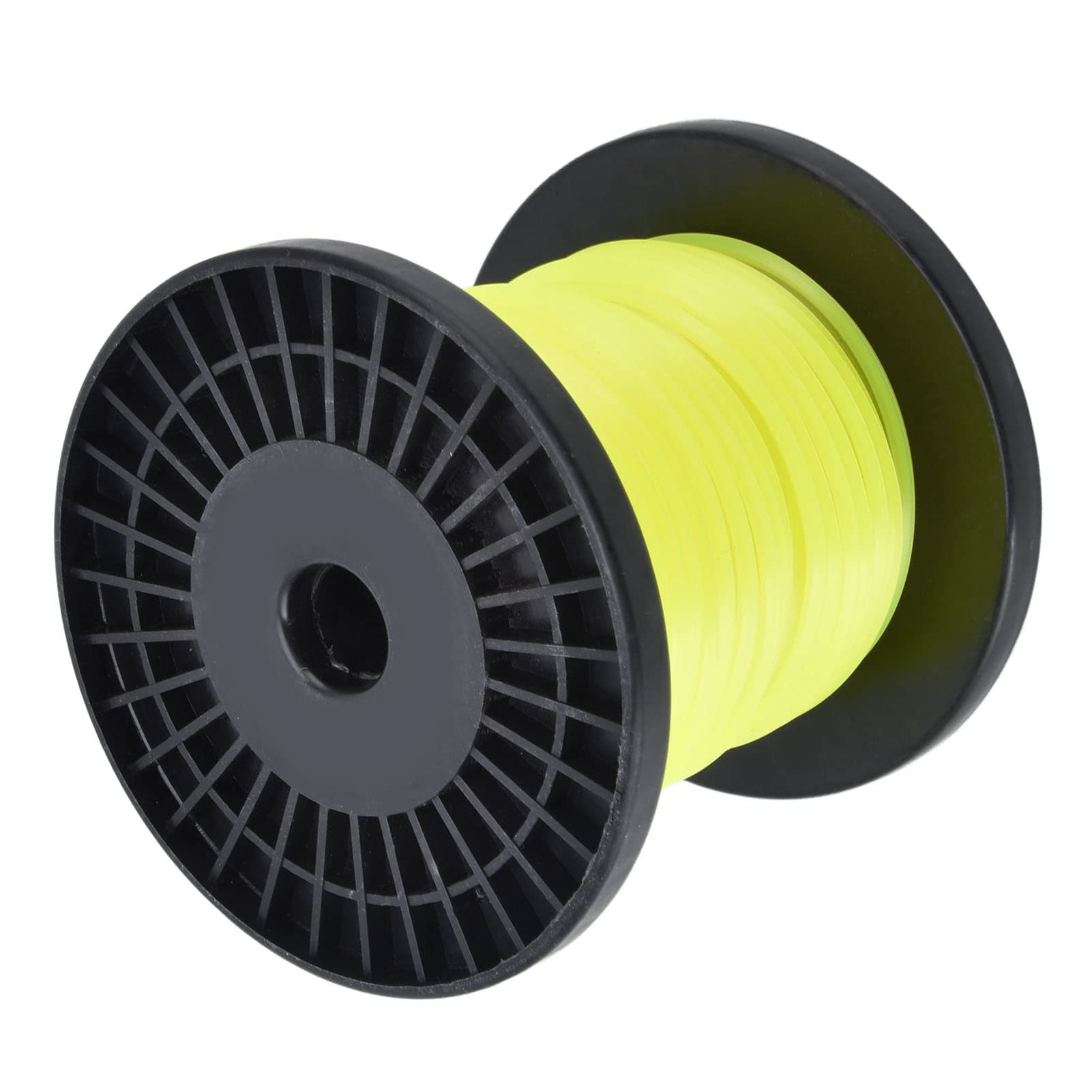 Omabeta Garden Machinery & Agricultural Equipment fil de débroussailleuse carré 3 mm, 30 m jaune en nylon