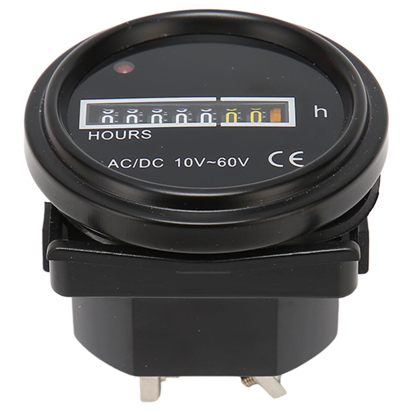 Omabeta Automotive Accessories compteur horaire moteur rond 10–60 V, diamètre 2,4 po