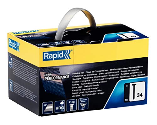 Rapid’os 16 Clouage 34-D/75 mm clous inclinés 800 pièces galvanisés à chaud