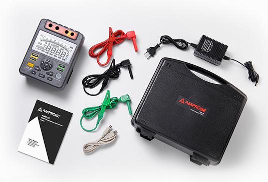 Amprobe Power Quality, Ground Resistance & Insulation Testers AMB-50 testeur d’isolement haute tension