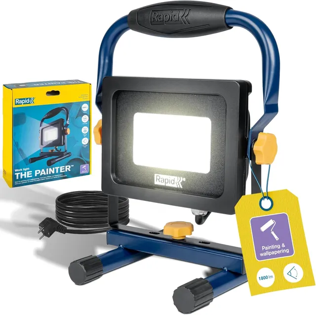 Rapid’os 16 Lampes de Chantier The Painter projecteur LED 2000 lumens IP65