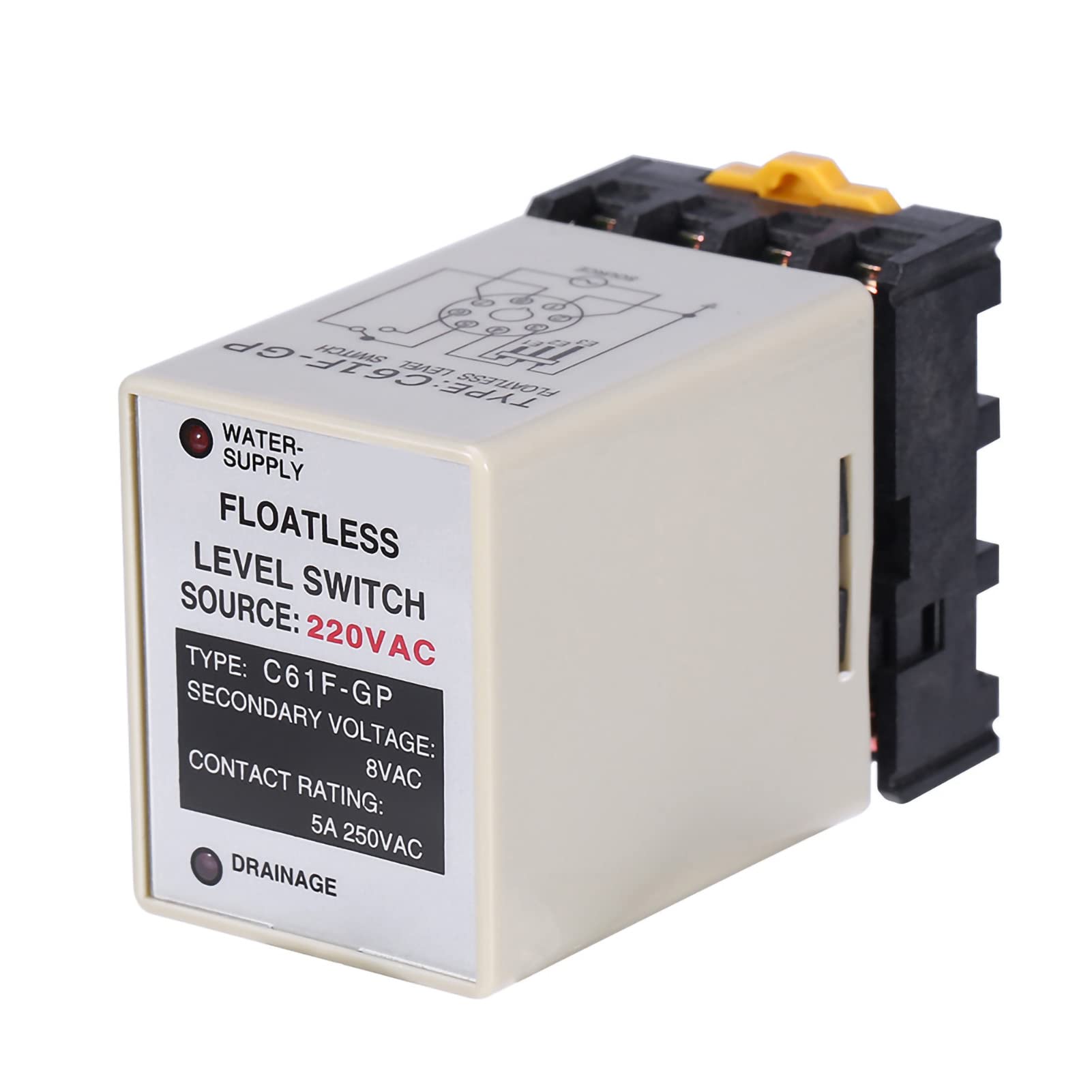 Omabeta Electrical Components & Wiring C61F-GP contrôleur de niveau 220 V avec base