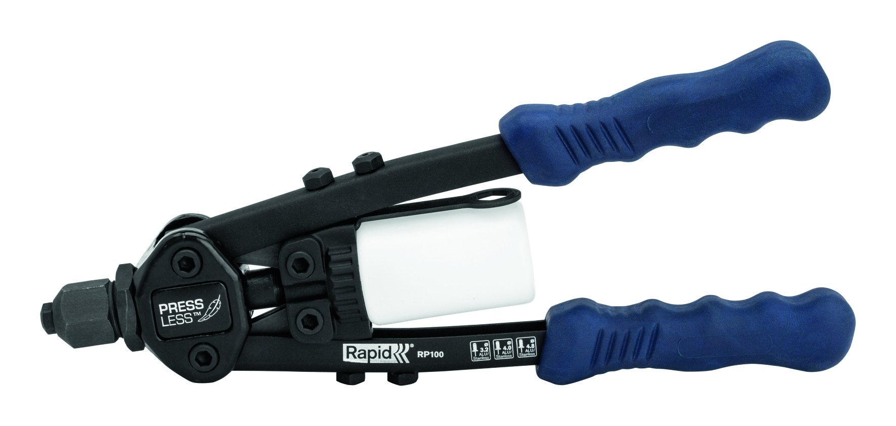 Rapid Rivetage RP100 pince à riveter avec embouts 2,4 à 4,8 mm