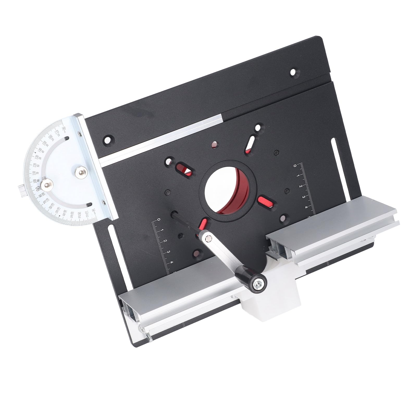 Omabeta Tools & Workshop Equipment Router Tablelift System plaque de levage noir 0-47 mm
