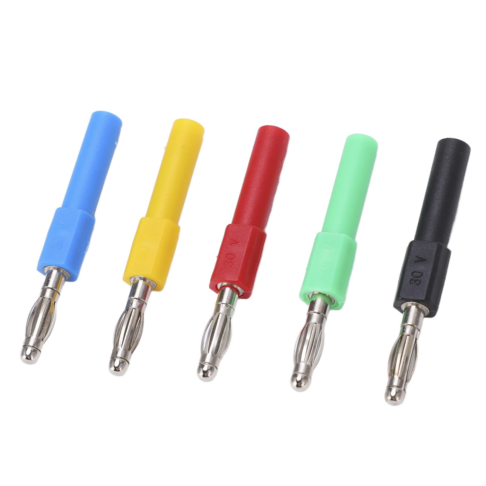 Omabeta Electrical Components & Wiring fiche banane 4 mm vers 2 mm laiton