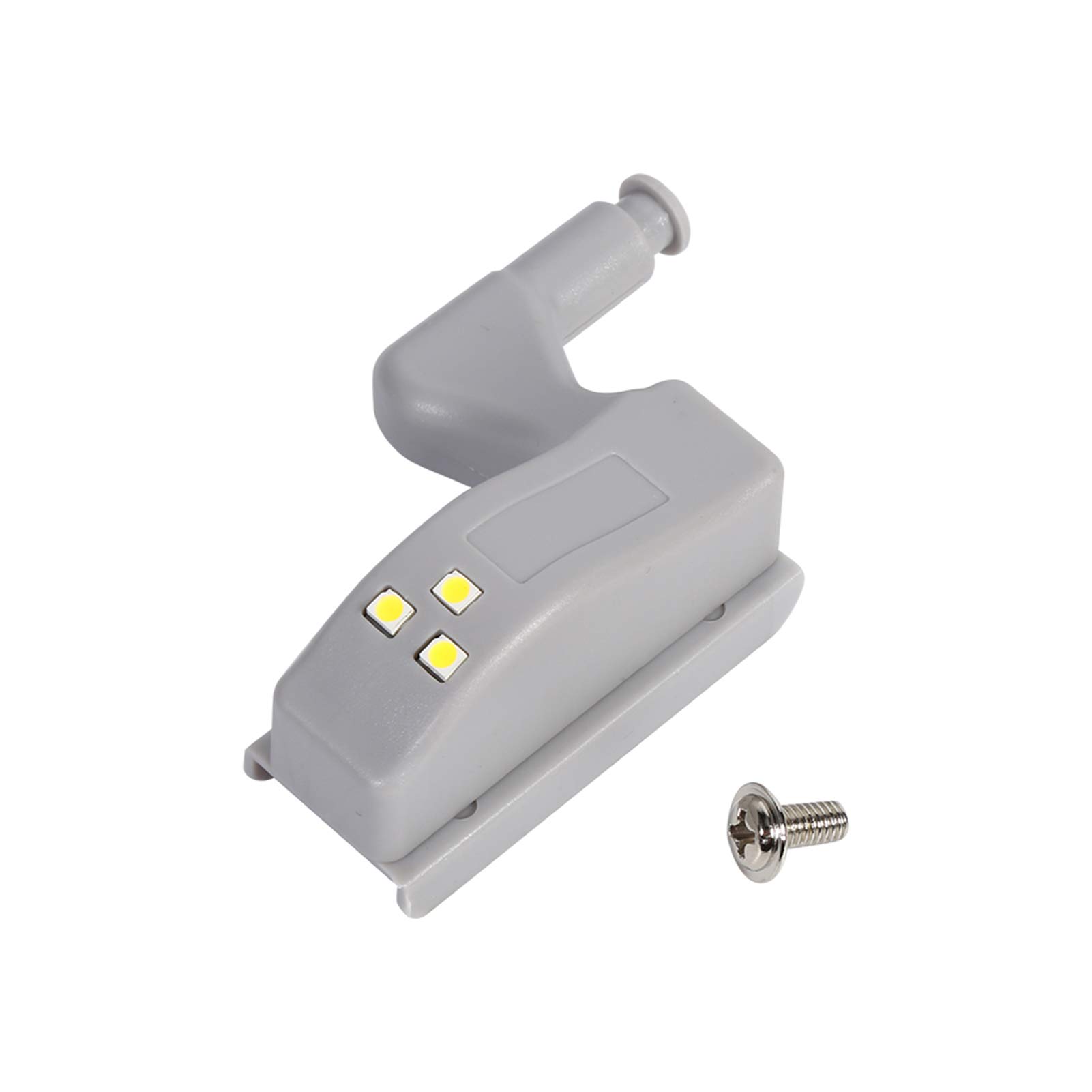 Omabeta Flashlights & Lighting éclairage LED de charnière d’armoire 10 pièces blanc chaud ou froid