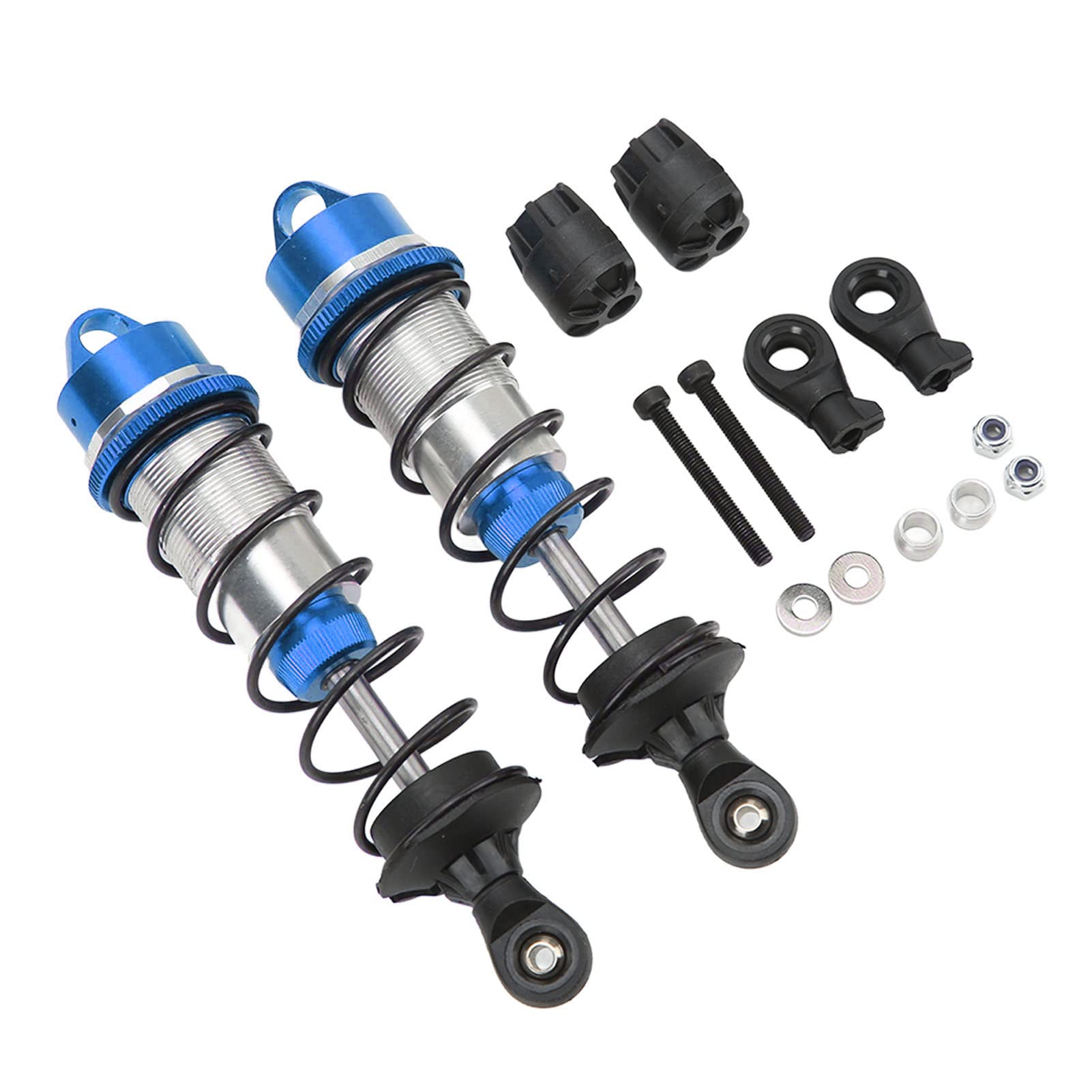 Omabeta Toys & Games amortisseurs avant RC bleu 2 pièces aluminium pour 1/7 1/8