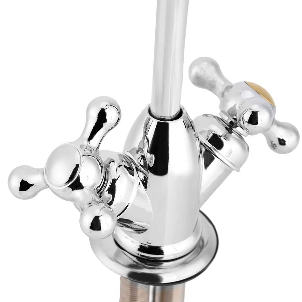 Omabeta robinet de cuisine pivotant 360° chromé pour filtre à eau