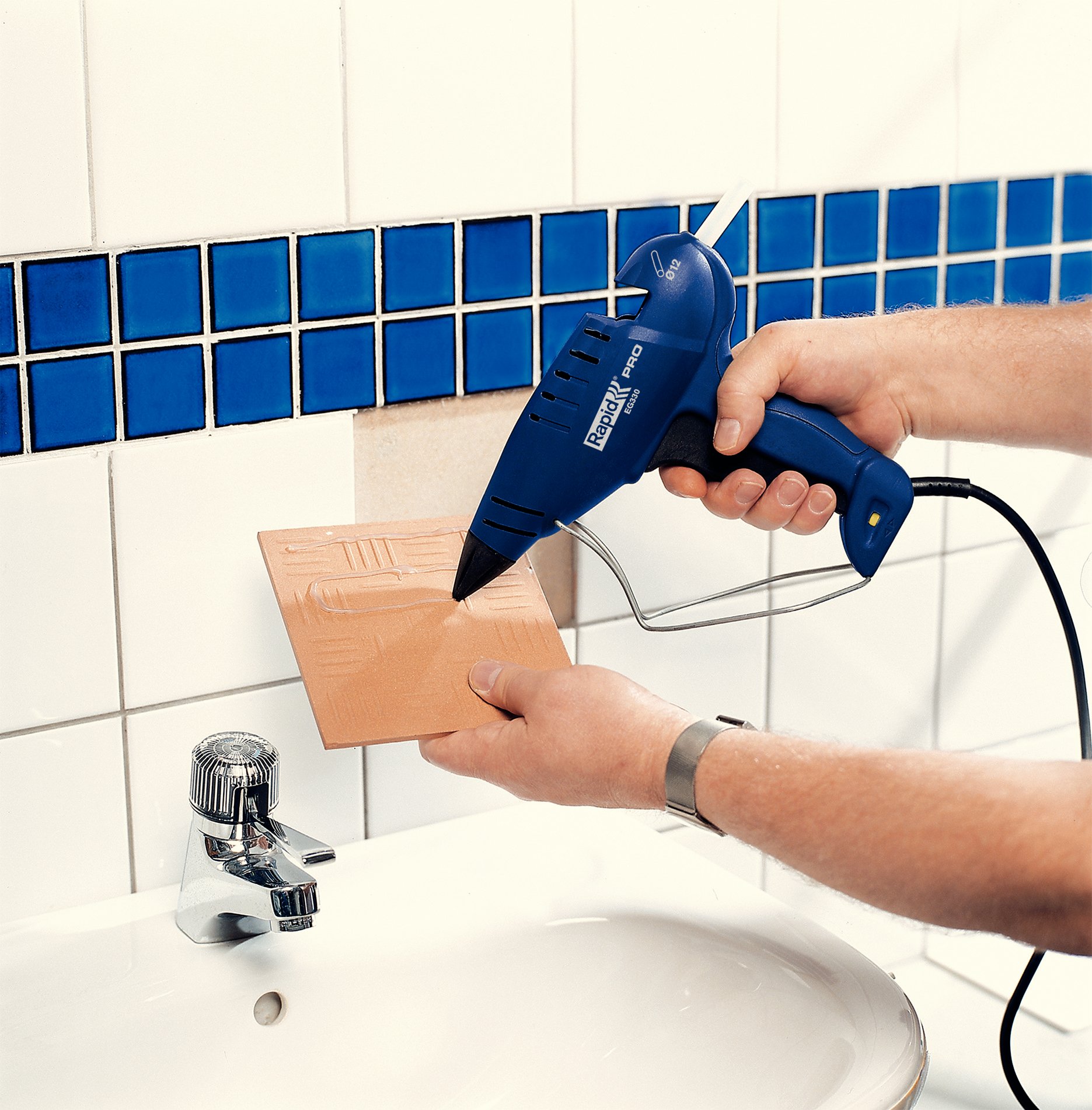 Rapid’os 16 Collage PRO EG330 pistolet à colle 380 W, coffret réglable