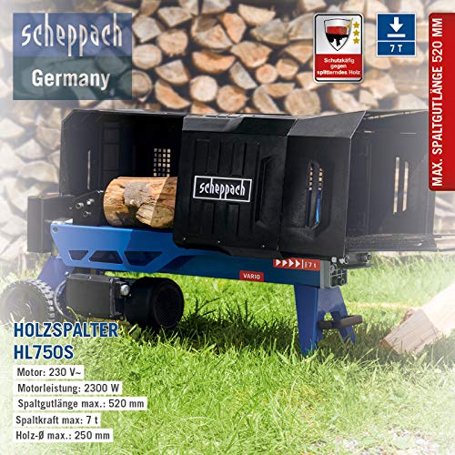 Scheppach HL Series HL750S fendeur de bûches 7 tonnes 230 V