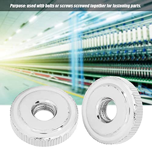 Omabeta Fasteners, Screws & Springs écrou moleté M8 2 pièces acier carbone
