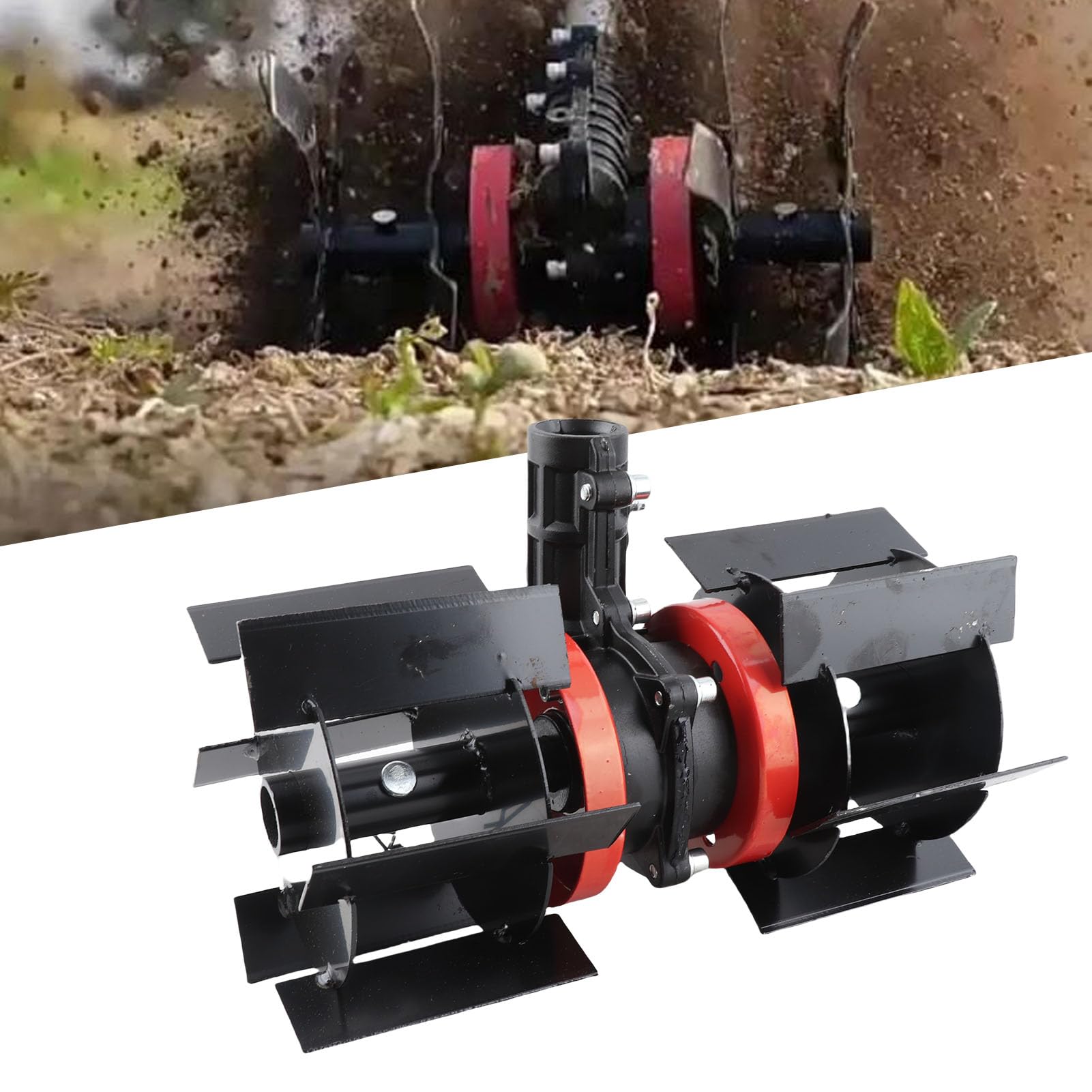 Omabeta Garden Machinery & Agricultural Equipment roue de désherbage 10 cm aluminium 26 mm