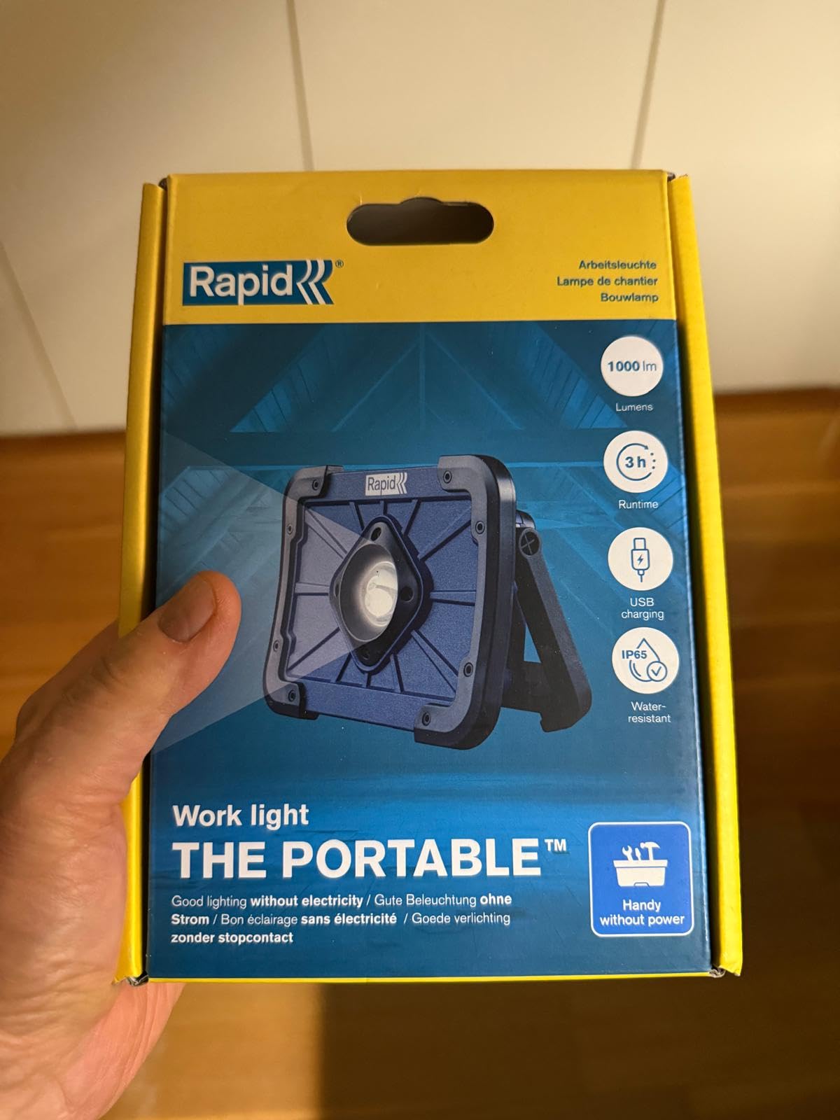 Rapid’os 16 Lampes de Chantier The Portable lampe LED rechargeable 1000 lumens