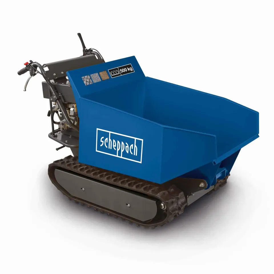 Scheppach HA Series DP5000 dumper à chenilles thermique 500 kg