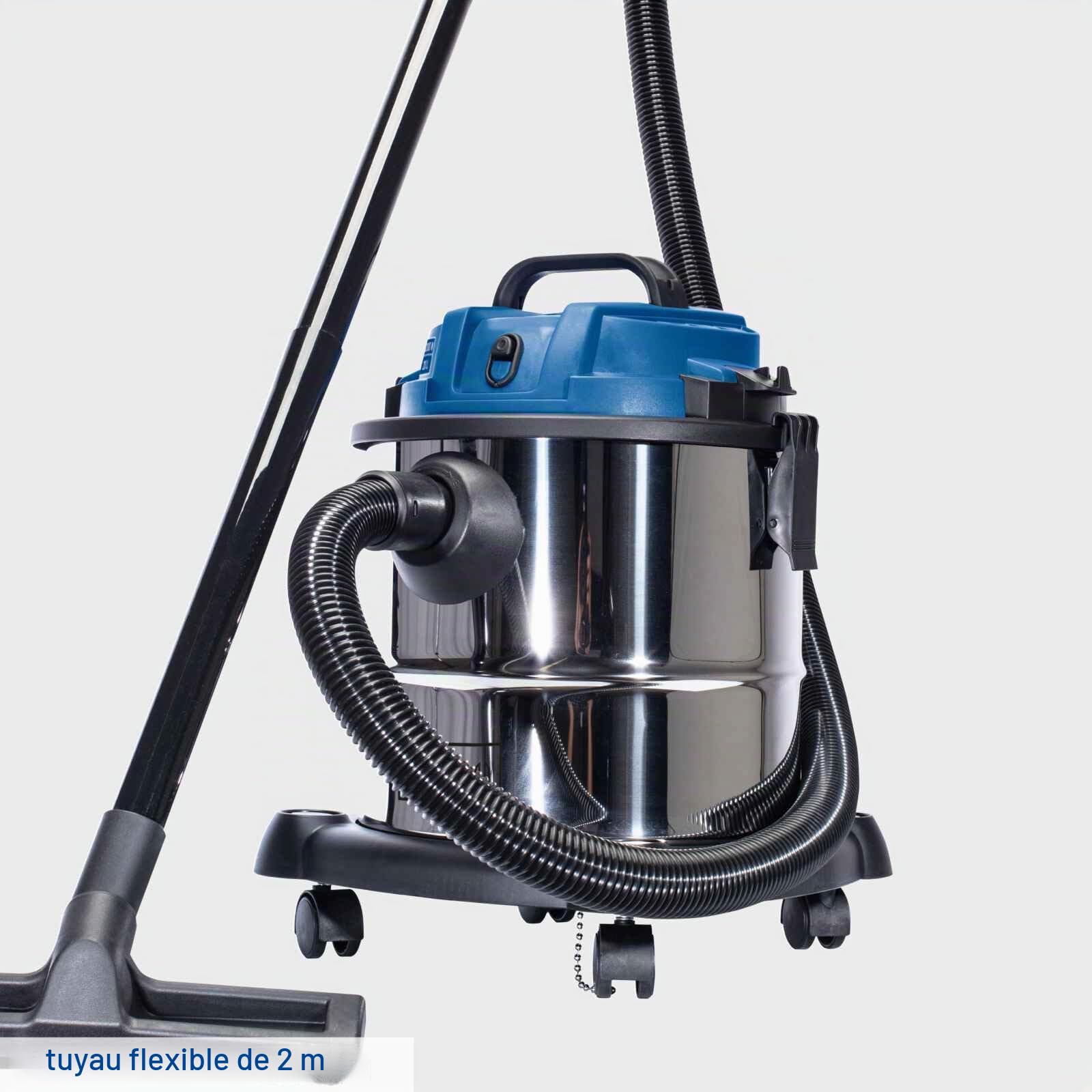 Scheppach ST Series NTS20 aspirateur eau et poussière 20 L inox