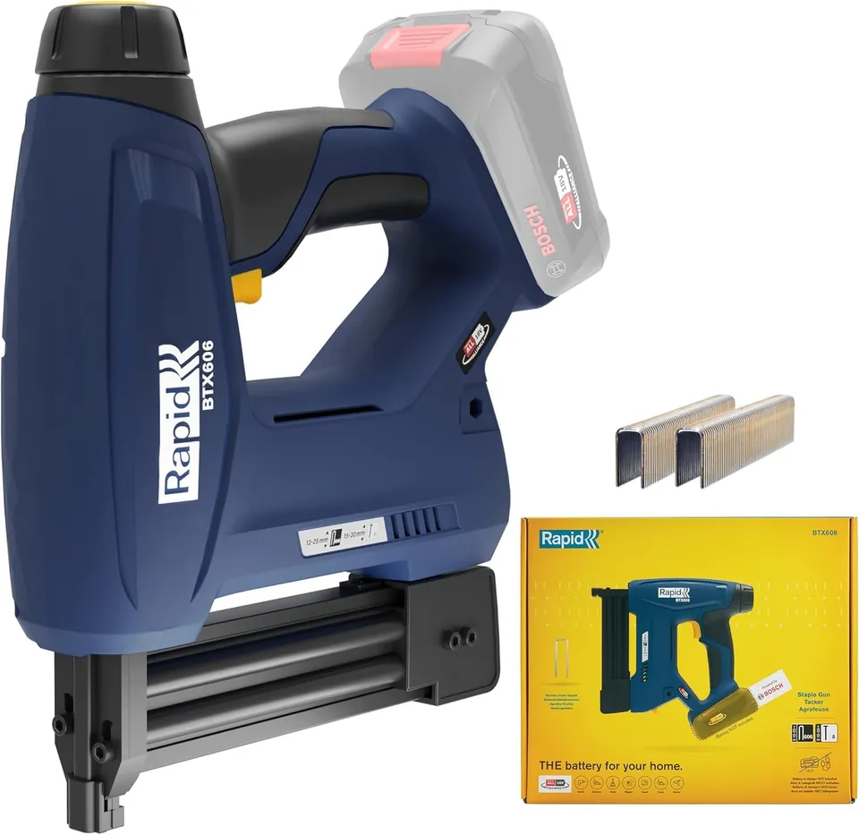 Rapid’os 16 Agrafage BTX606 agrafeuse-cloueuse sans fil 18 V sans batterie