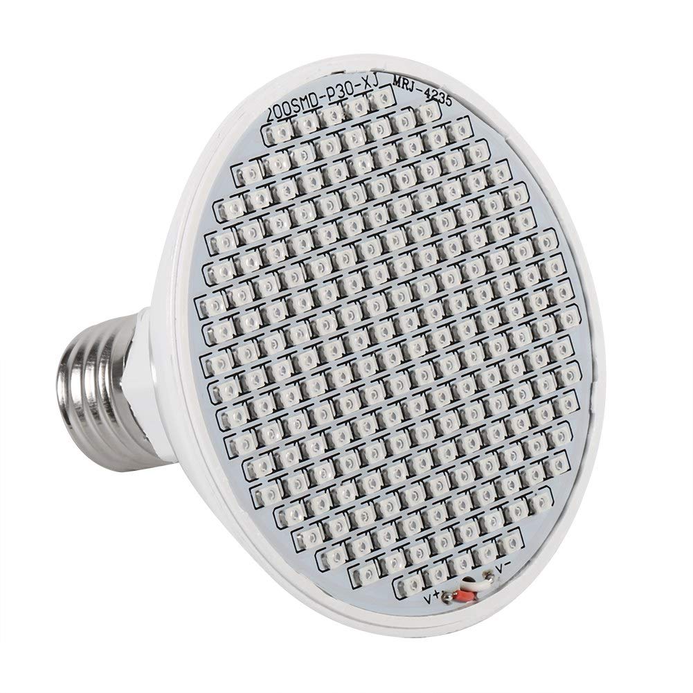 Omabeta Garden Machinery & Agricultural Equipment 24W 200-LED lampe horticole E27 spectre complet