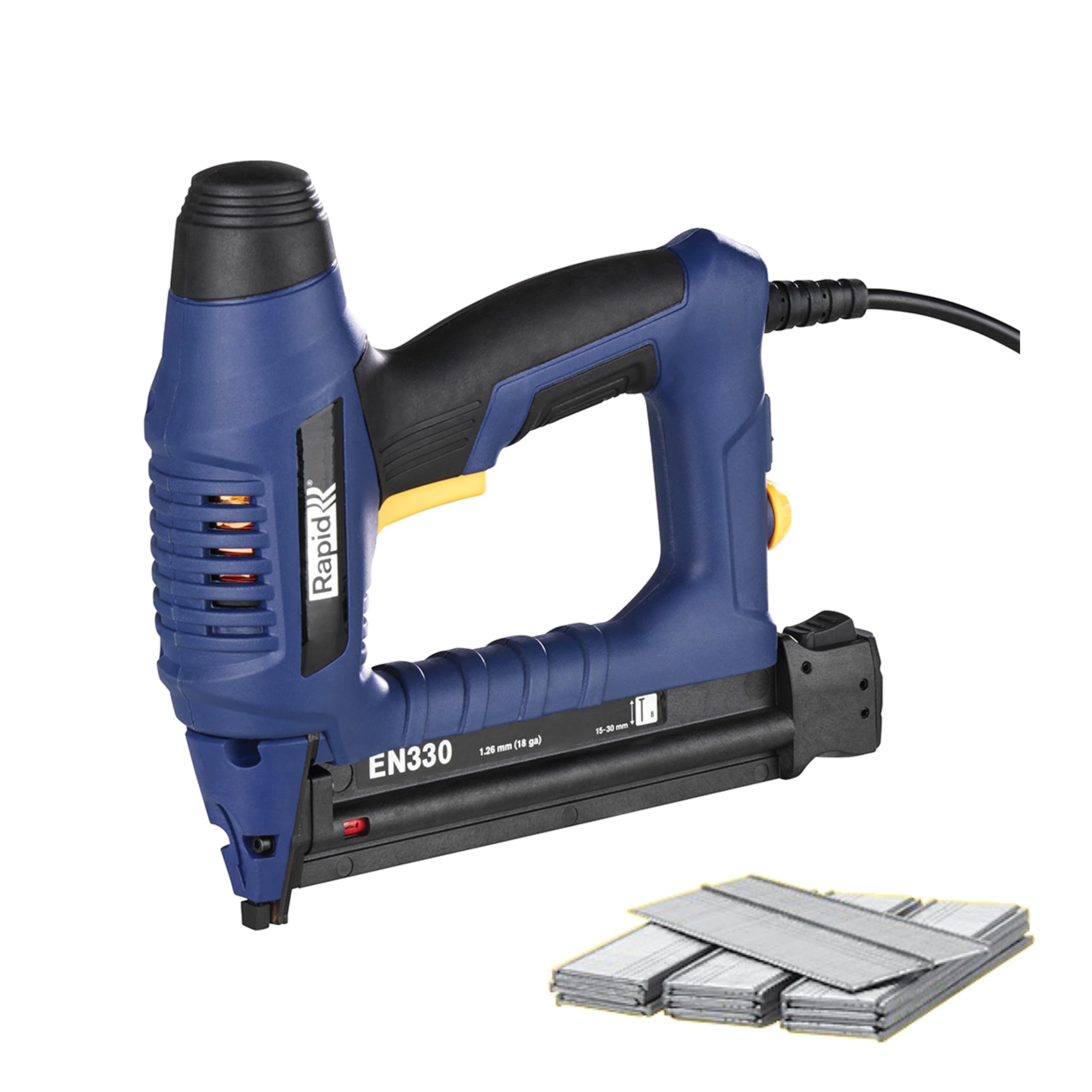 Rapid’os 16 Clouage EN330 cloueuse électrique pointes n°8 15–30 mm