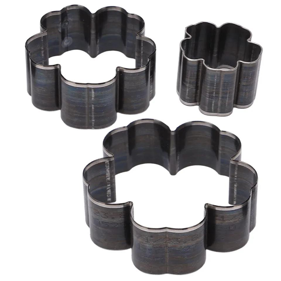 Omabeta Tools & Workshop Equipment Matrice fleur de cerisier pour cuir, 3 tailles