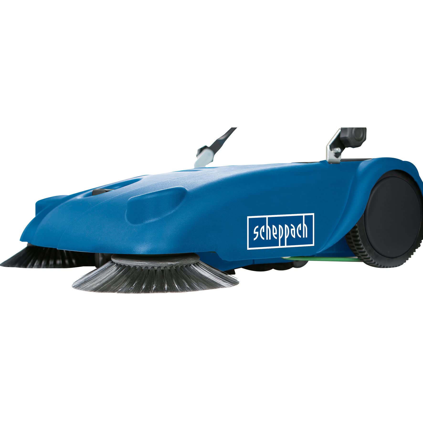 Scheppach KG Series S700 balayeuse 700 mm, bac 16 L, deux brosses