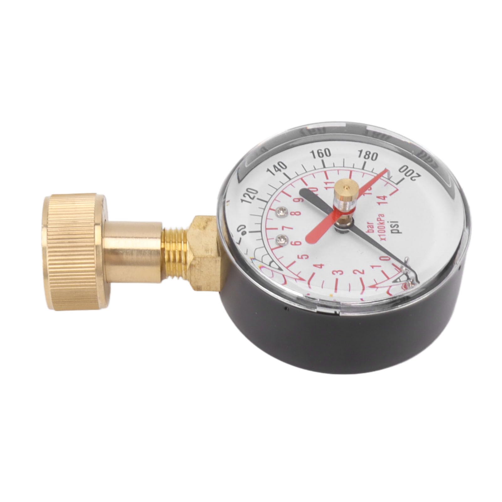 Omabeta Jauge de test de pression d'eau 0–200 psi filetage 3/4