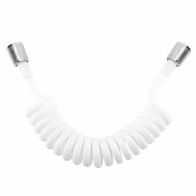 Omabeta Home Décor & Bathroom Décor Flexible de douche 2 m blanc G1/2