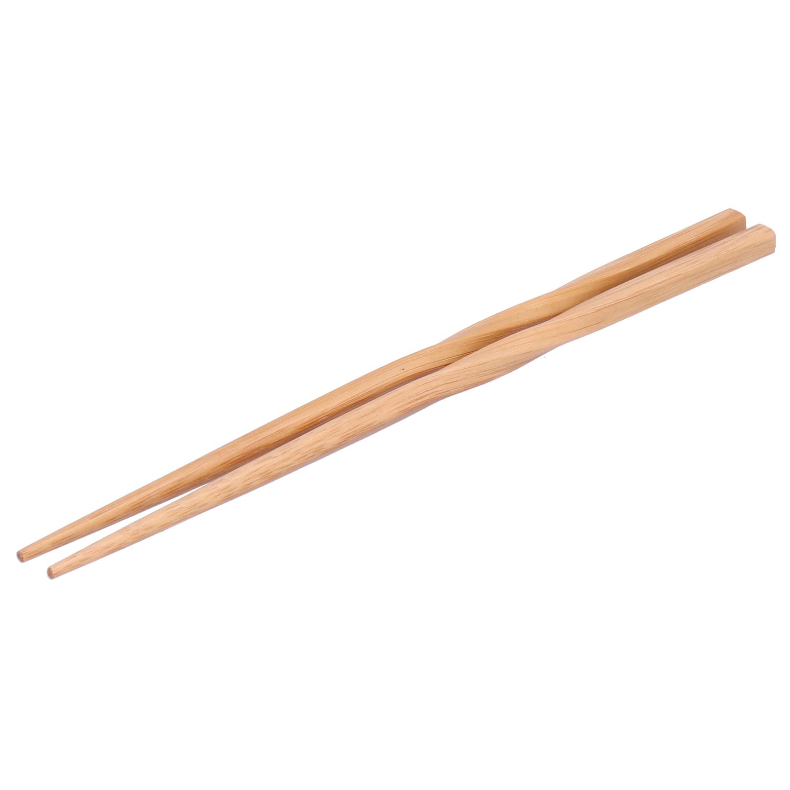 Omabeta Kitchen Utensils & Cooking Tools baguettes en bambou torsadées 5 paires naturelles