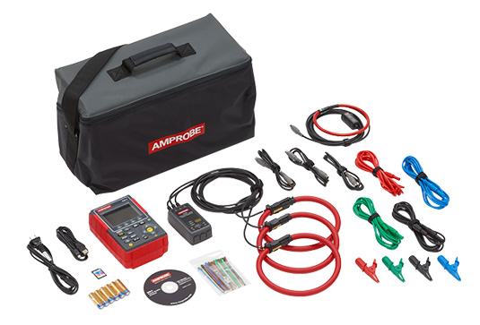 Amprobe Power Quality, Ground Resistance & Insulation Testers DM-5 analyseur de qualité d’énergie