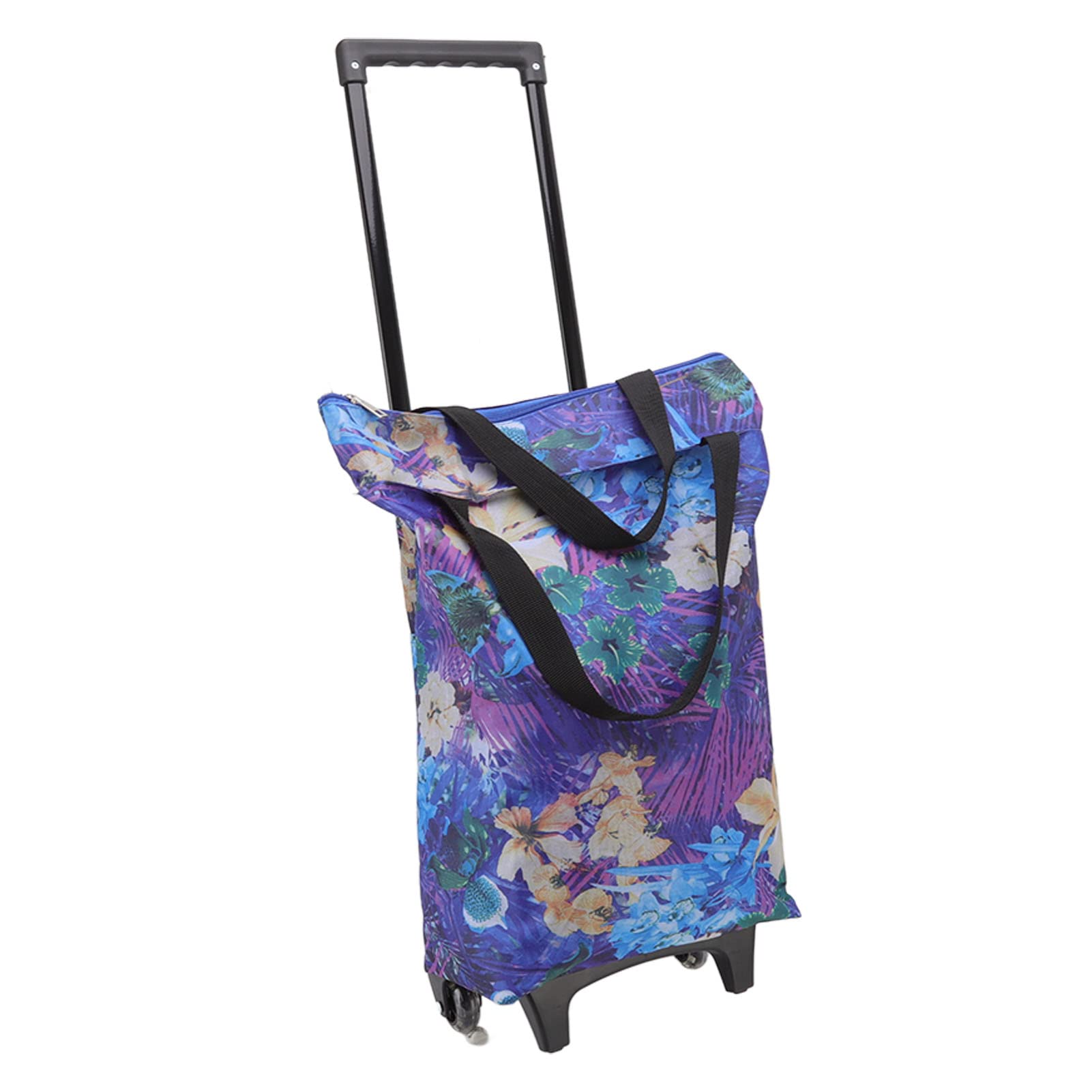 Omabeta Home Décor & Bathroom Décor chariot de courses pliable Oxford 600D lavable