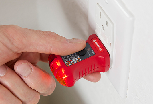 Amprobe Electrical Testers ST-102B testeur de prise avec GFCI
