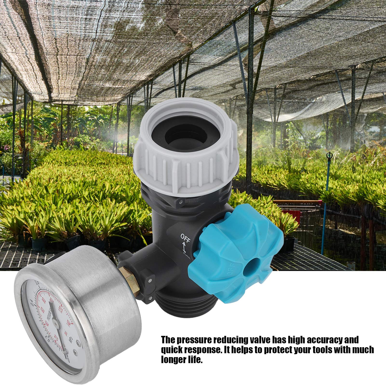 Omabeta Pumps & Irrigation Equipment réducteur de pression d’eau réglable G3/4 pour jardin