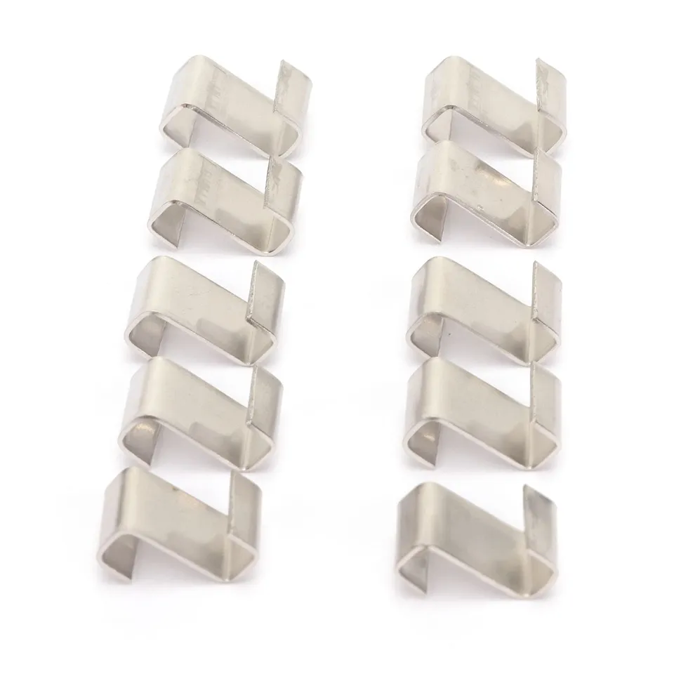 Omabeta Fasteners, Screws & Springs clips de vitrage Z 100 pièces inox