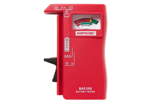 Amprobe Accessories BAT-250 testeur de piles analogique