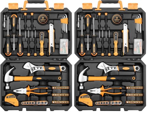 DEKOPRO TOOL KIT ensemble d’outils 100 pièces avec coffret noir