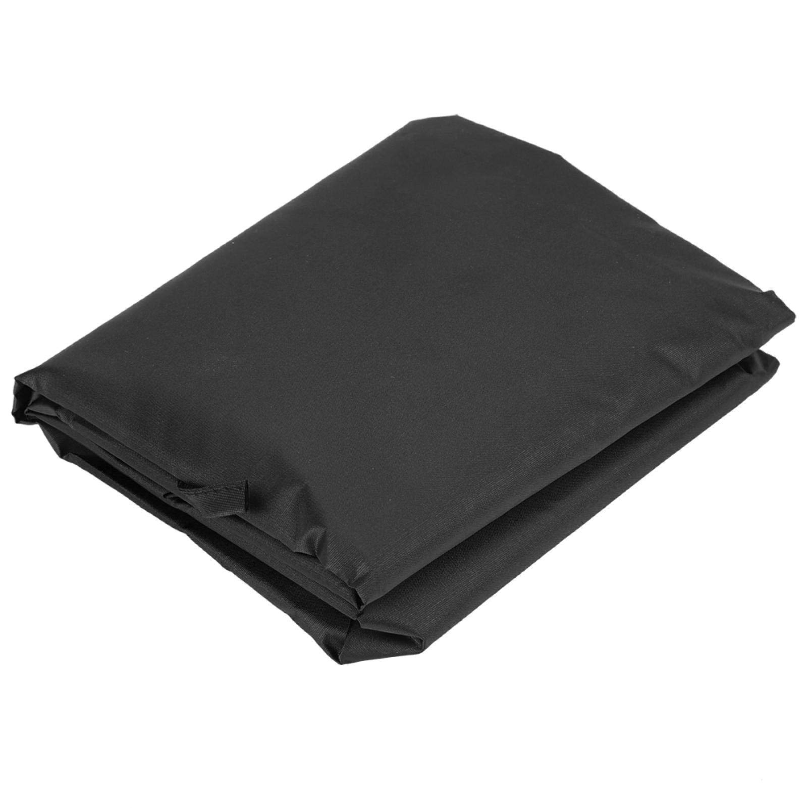 Omabeta Garden Machinery & Agricultural Equipment coussin de balançoire 3 places noir 150 x 50 cm imperméable