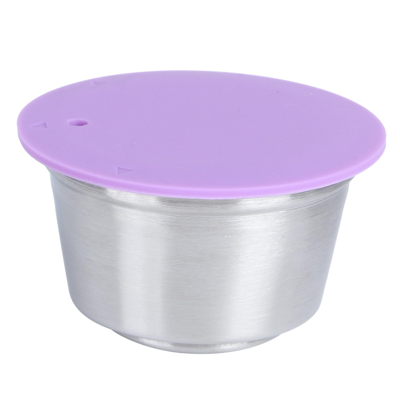 Omabeta Kitchen Appliances capsule de café réutilisable violette en acier inoxydable