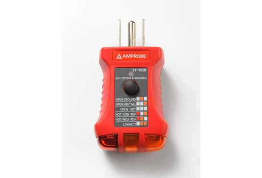 Amprobe Electrical Testers ST102A testeur de prise avec GFCI