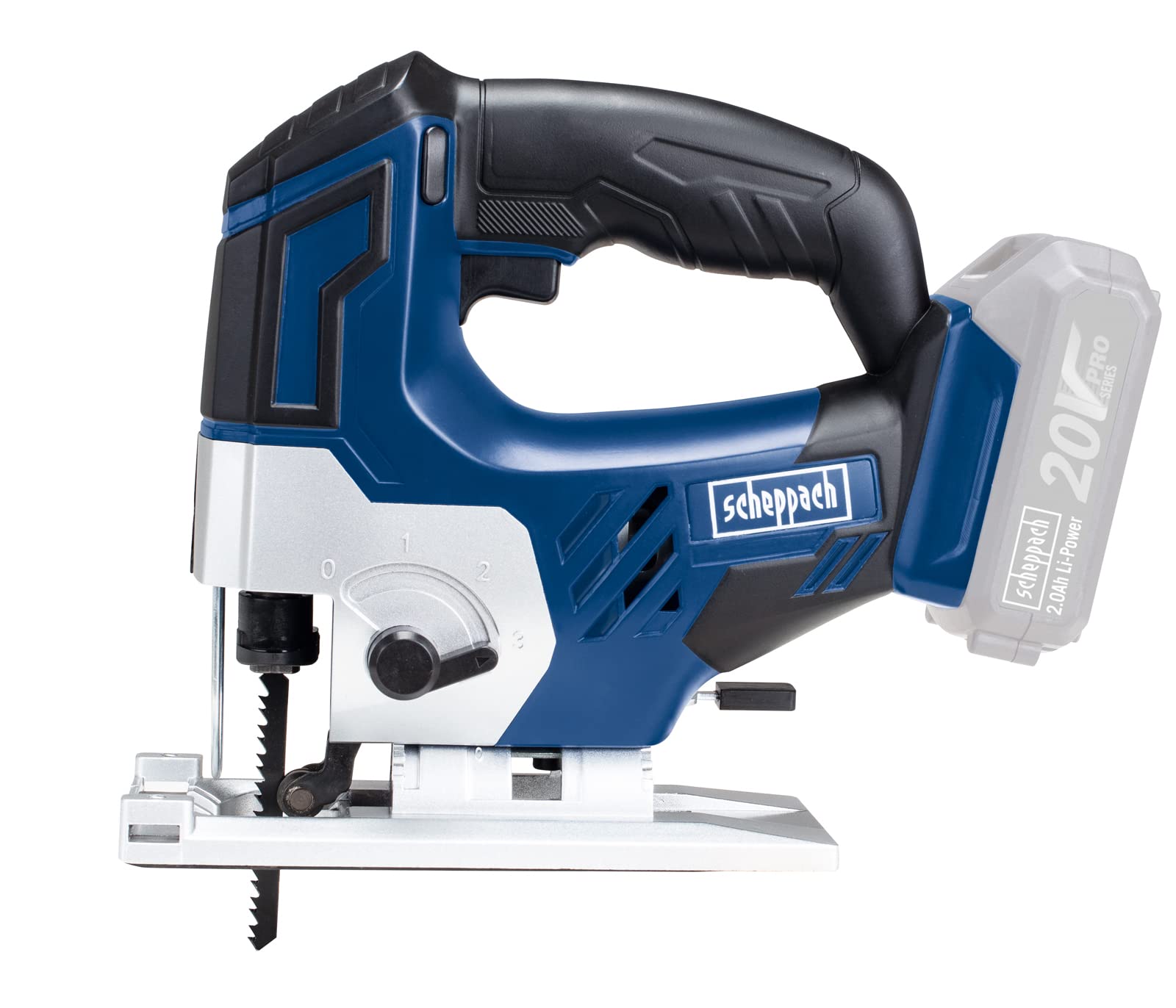 Scheppach 20V Pro Series CJS254-20ProS scie sauteuse nue 20 V, sans batterie