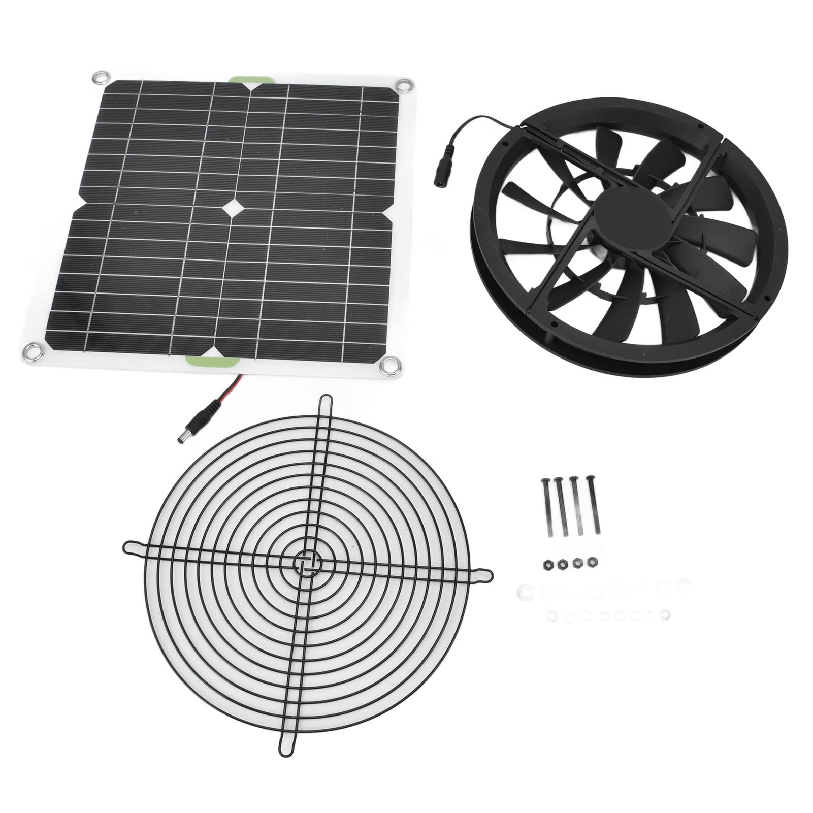 Omabeta Garden Machinery & Agricultural Equipment ventilateur solaire 25,4 cm 100 W étanche