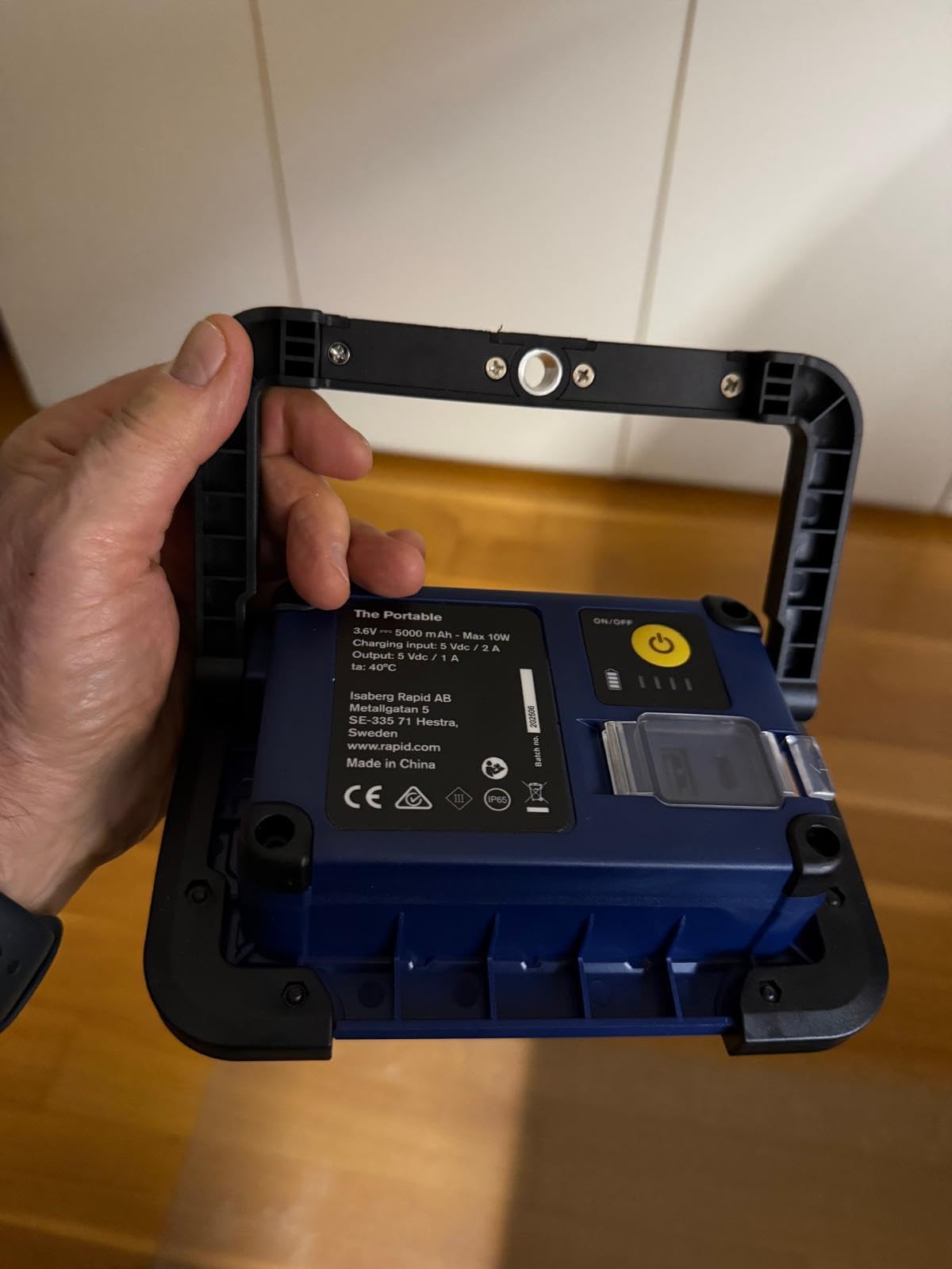 Rapid’os 16 Lampes de Chantier The Portable lampe LED rechargeable 1000 lumens