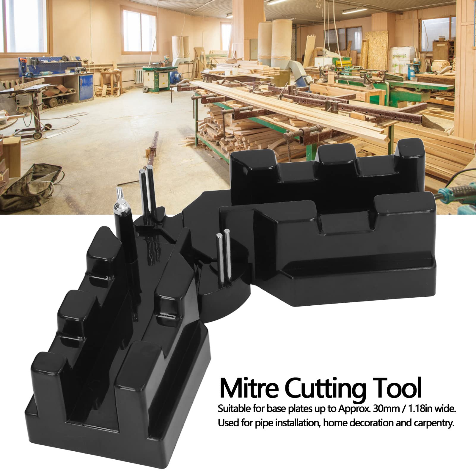 Omabeta Tools & Workshop Equipment outil de coupe à onglet 2 en 1 pour angles 85-180°
