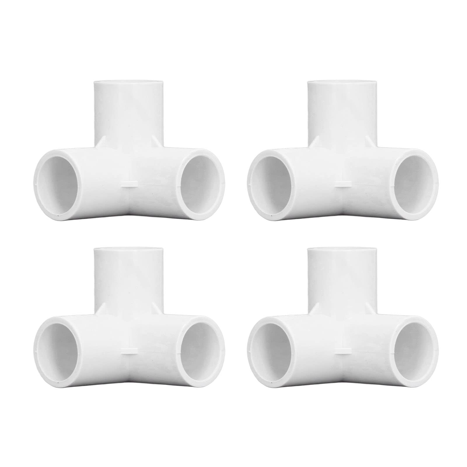 Omabeta Tools & Workshop Equipment Connecteur en T PVC 20 mm blanc lot de 10