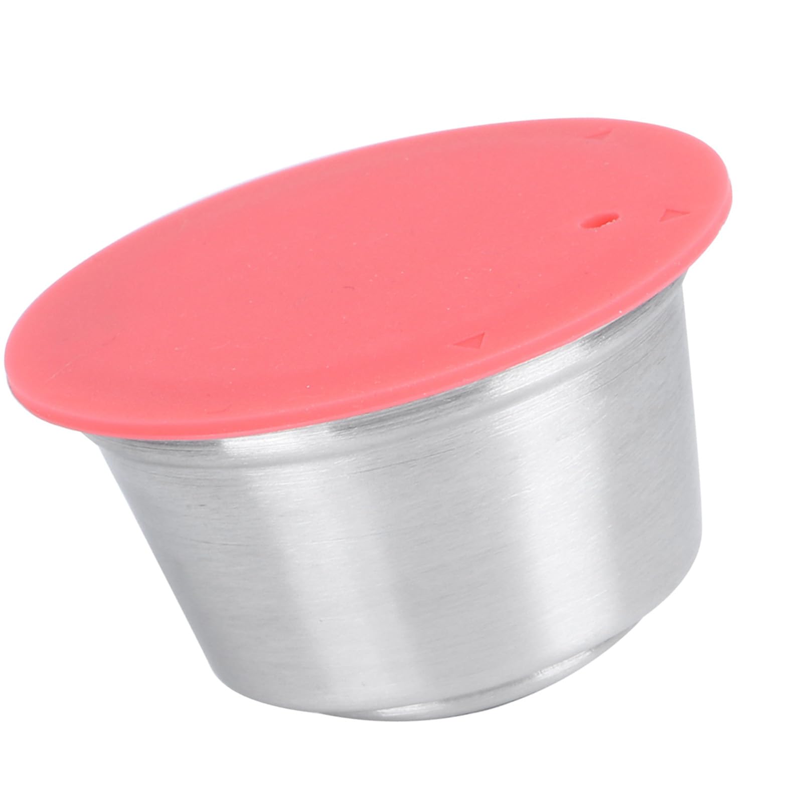 Omabeta Kitchen Appliances capsule café rouge réutilisable en inox