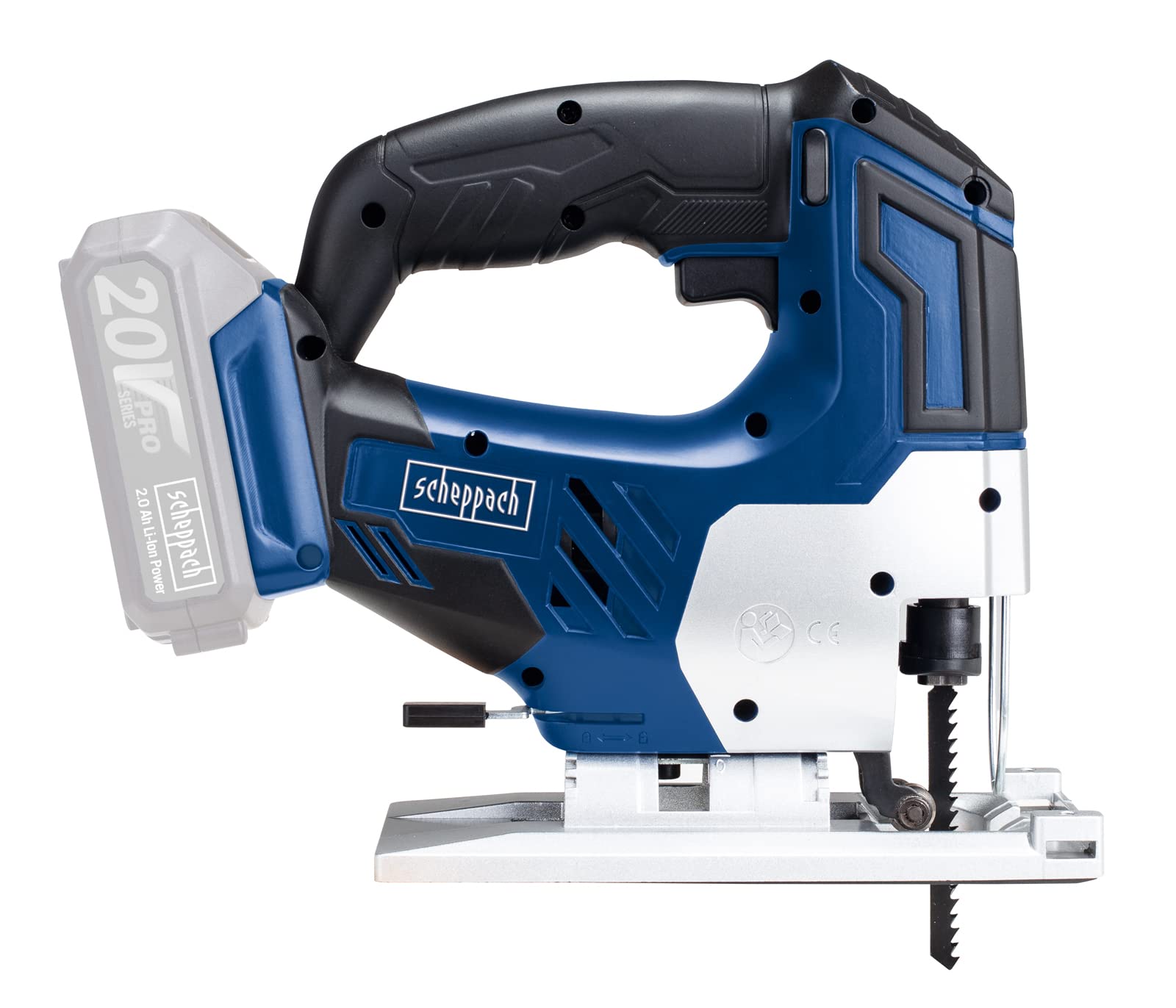 Scheppach 20V Pro Series CJS254-20ProS scie sauteuse nue 20 V, sans batterie